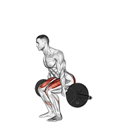 Sentadilla Hack Con Barbell