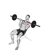 Press Inclinado Con Barbell Y Agarre Inverso