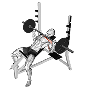 Press Inclinado Con Barbell Sentado
