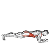 Plank Frontal Con Giro