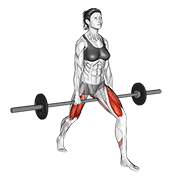 Zancada Con Barbell