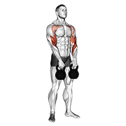 Carga Alternada Con Mancuerna (kettlebell)