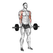Curl De Barbell Con Arrastre