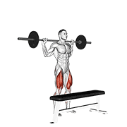 Zancada Con Barbell