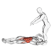 Levantar Piernas Acostado Con Lanzamiento Lateral