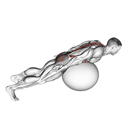 Extensión Lumbar Con Rotación En Bola Estabilizadora