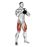 Sentadilla Con Kettlebell