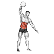 Slam Una Mano (con Balón Medicinal)