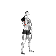 Press De Kettlebell Con Un Brazo