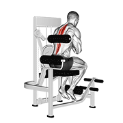 Extensión Lumbar Con Máquina De Palanca